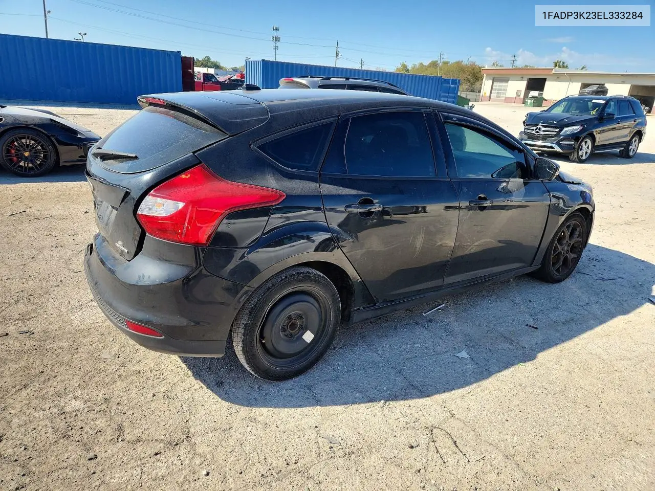 2014 FORD FOCUS VIN 1FADP3K23EL333284 — фото 3