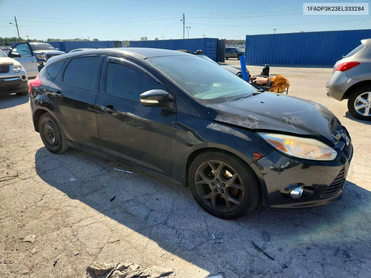 2014 FORD FOCUS VIN 1FADP3K23EL333284 — фото 4