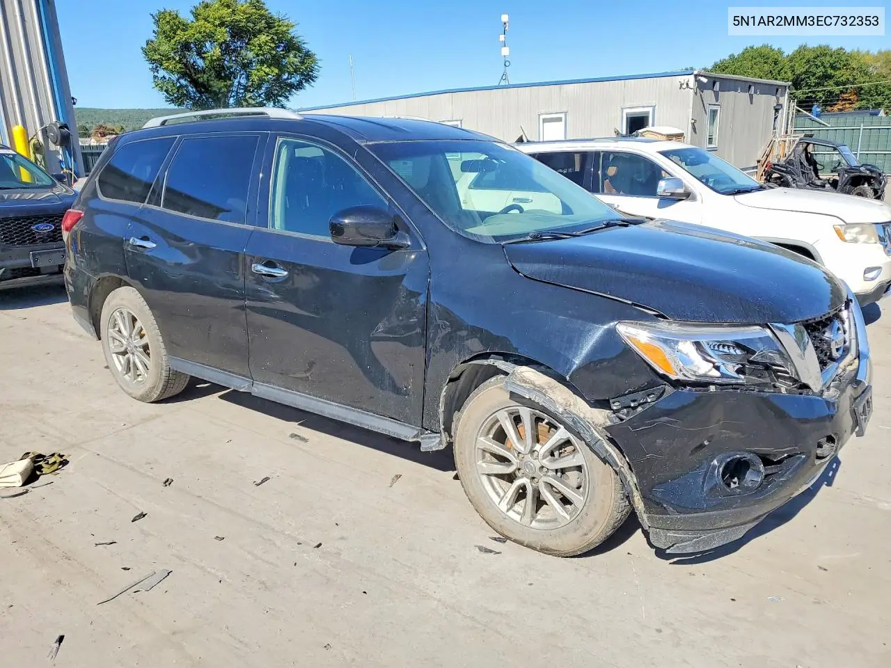 2014 NISSAN PATHFINDER VIN 5N1AR2MM3EC732353 — фото 4