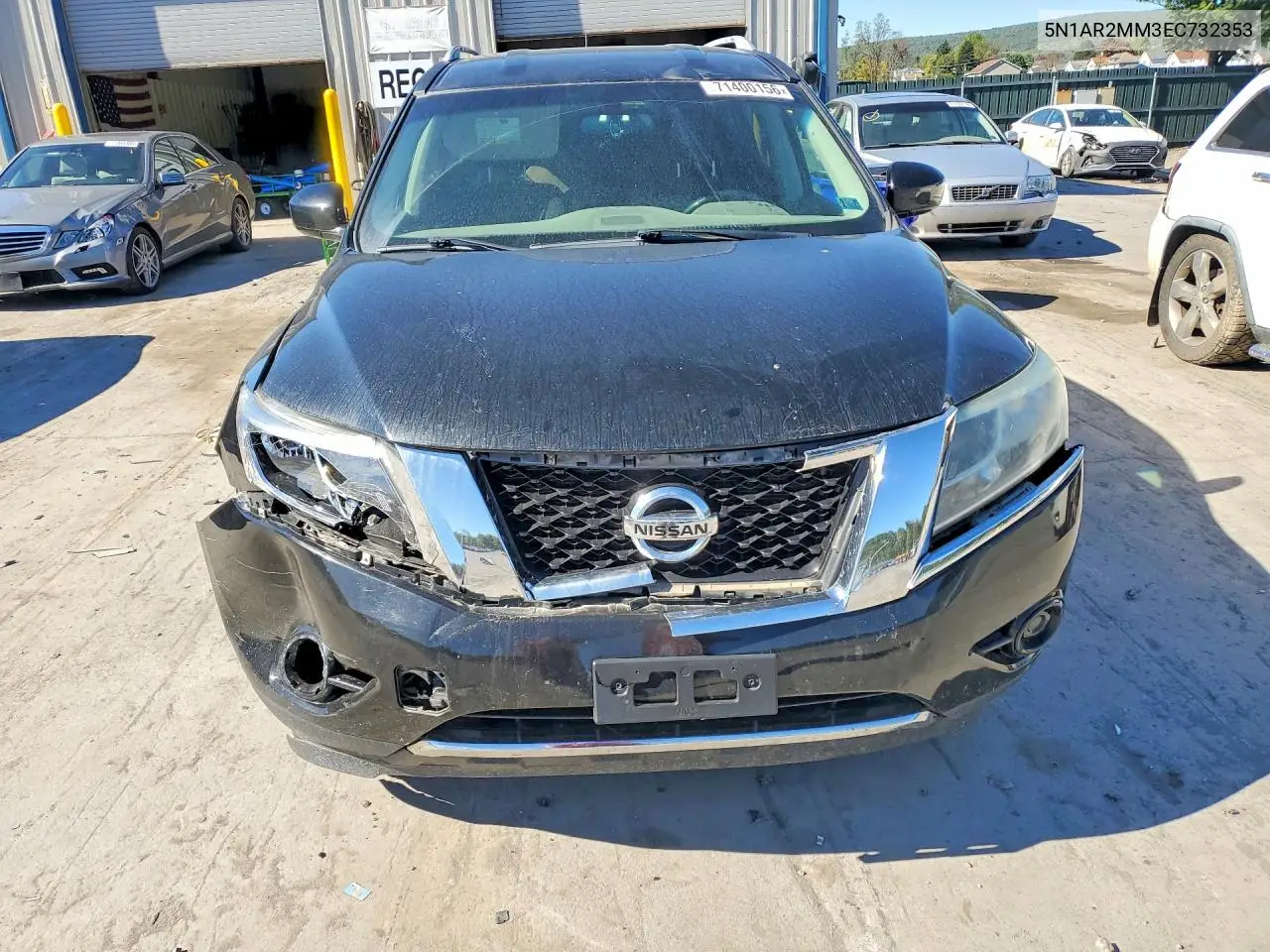 2014 NISSAN PATHFINDER VIN 5N1AR2MM3EC732353 — фото 5