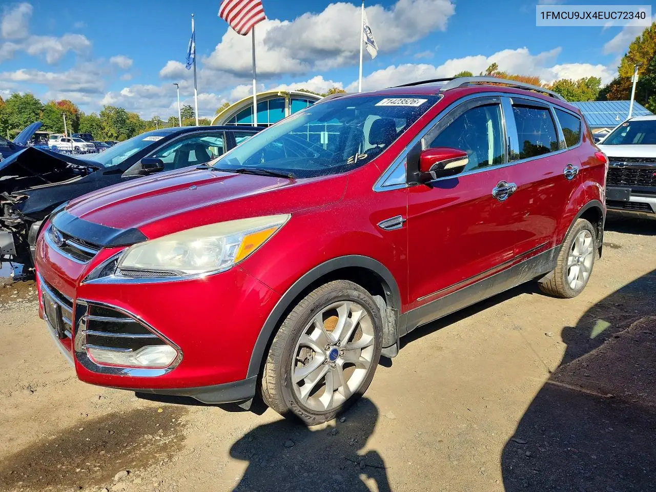 FORD ESCAPE 2014, VIN 1FMCU9JX4EUC72340