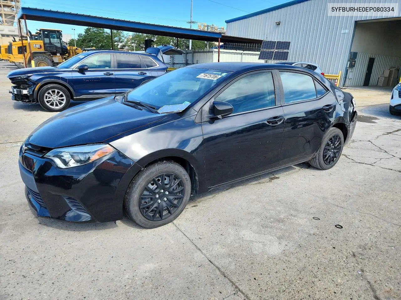 TOYOTA COROLLA 2014, VIN 5YFBURHE0EP080334