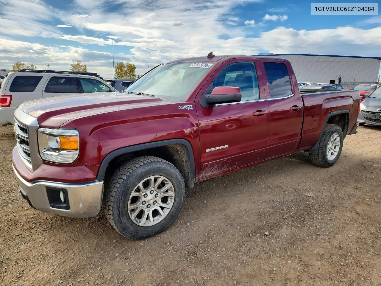 GMC SIERRA 2014, VIN 1GTV2UEC6EZ104084