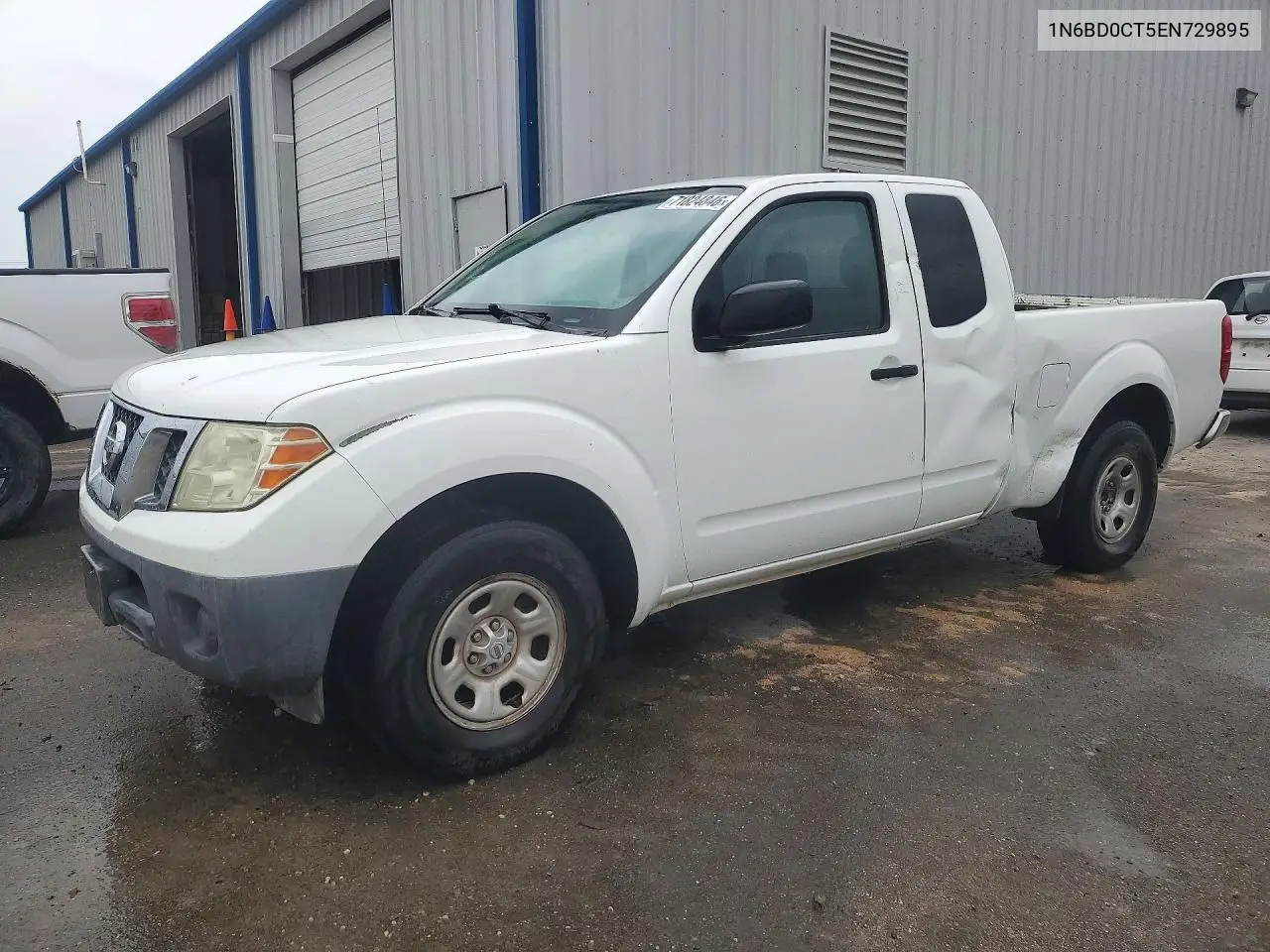 NISSAN NAVARA (FRONTIER) 2014, VIN 1N6BD0CT5EN729895