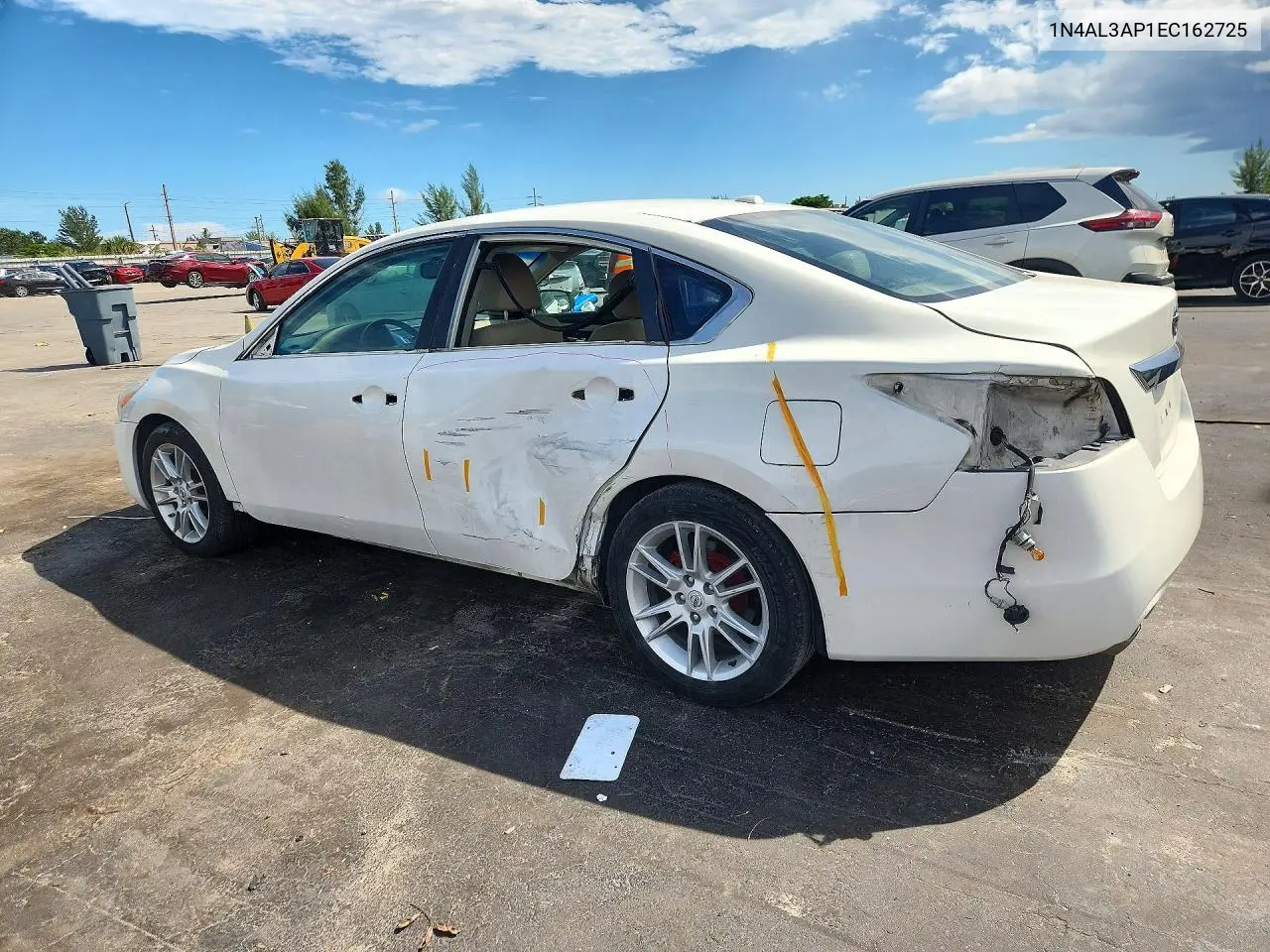 2014 NISSAN ALTIMA VIN 1N4AL3AP1EC162725 — фото 2
