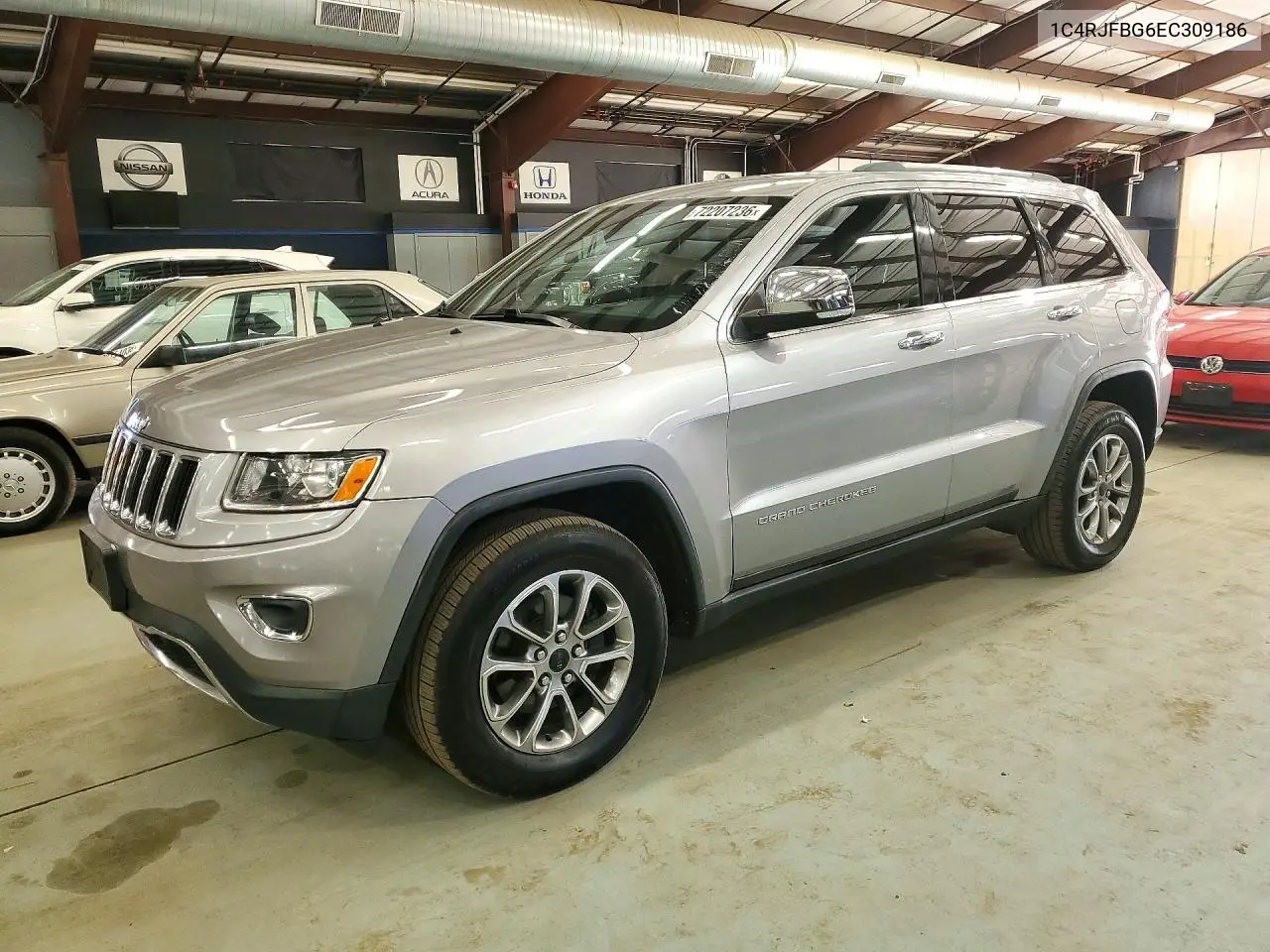JEEP GRAND CHEROKEE 2014, VIN 1C4RJFBG6EC309186