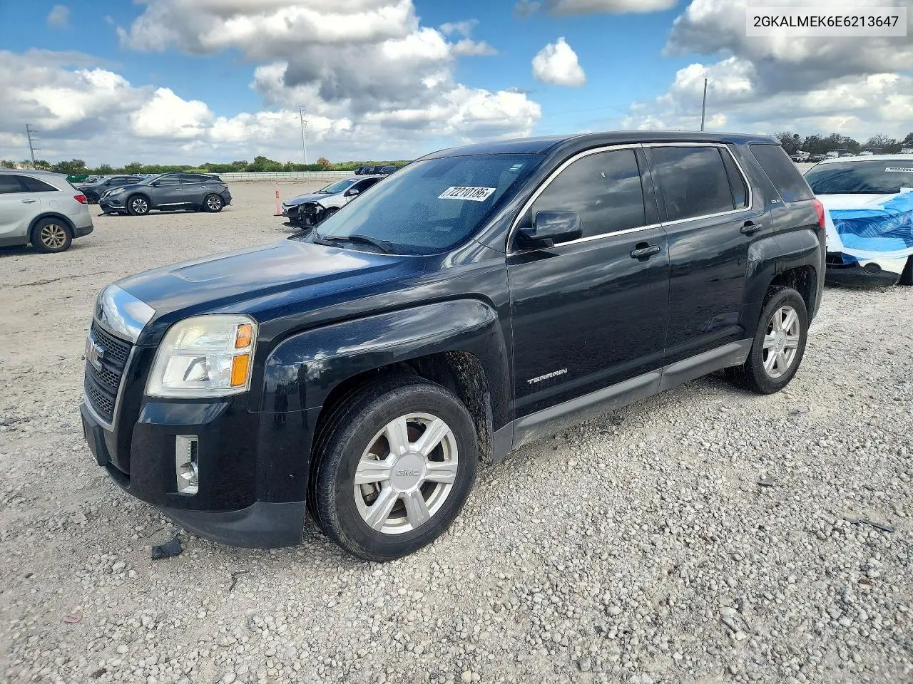 GMC TERRAIN 2014, VIN 2GKALMEK6E6213647