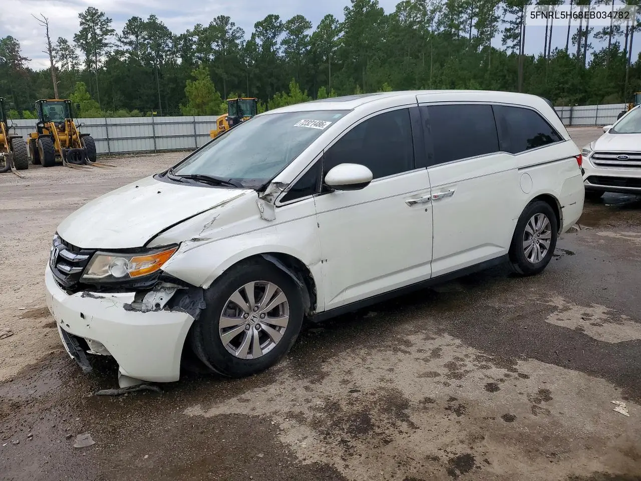 HONDA ODYSSEY 2014, VIN 5FNRL5H68EB034782