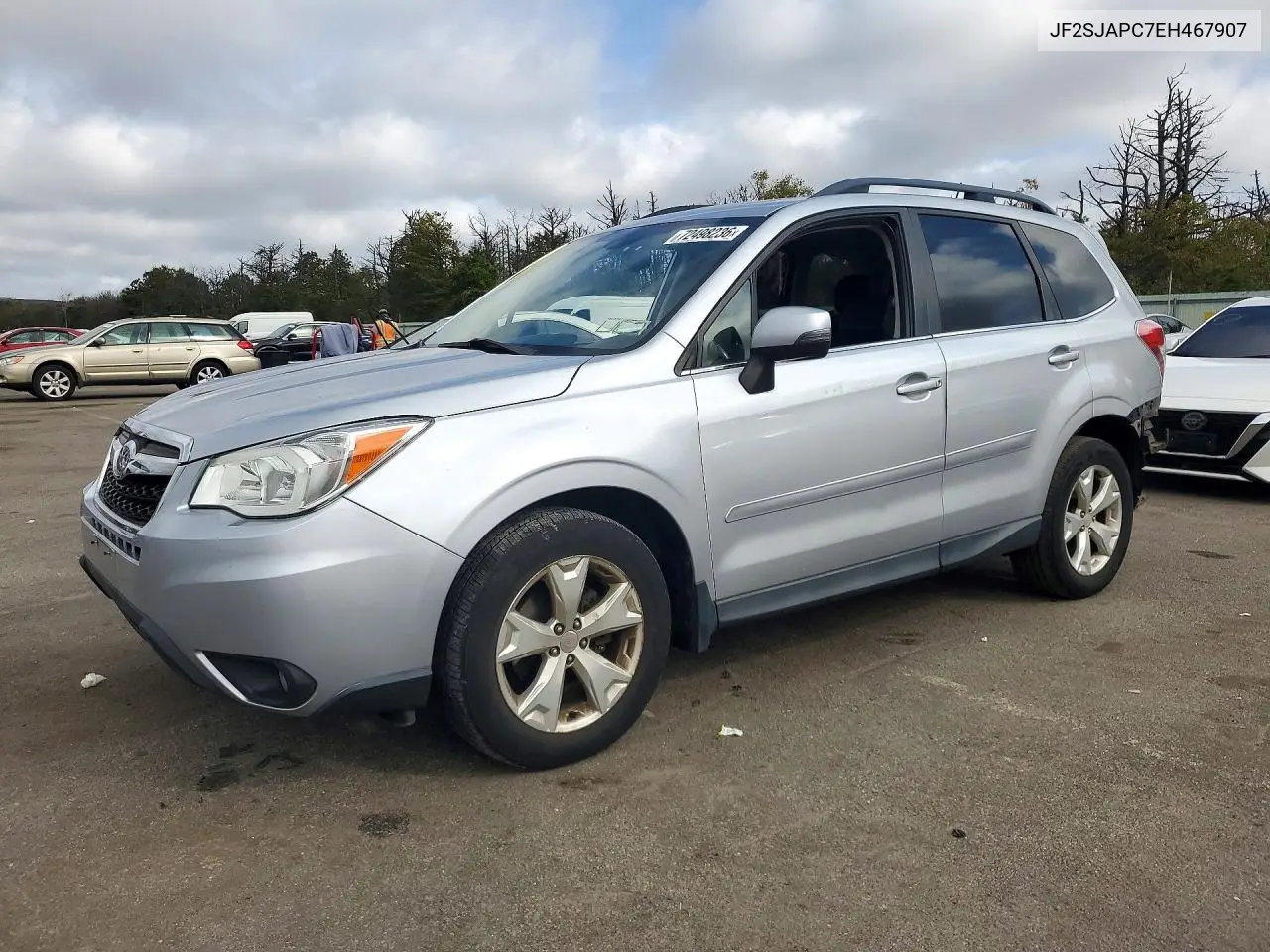 SUBARU FORESTER 2014, VIN JF2SJAPC7EH467907