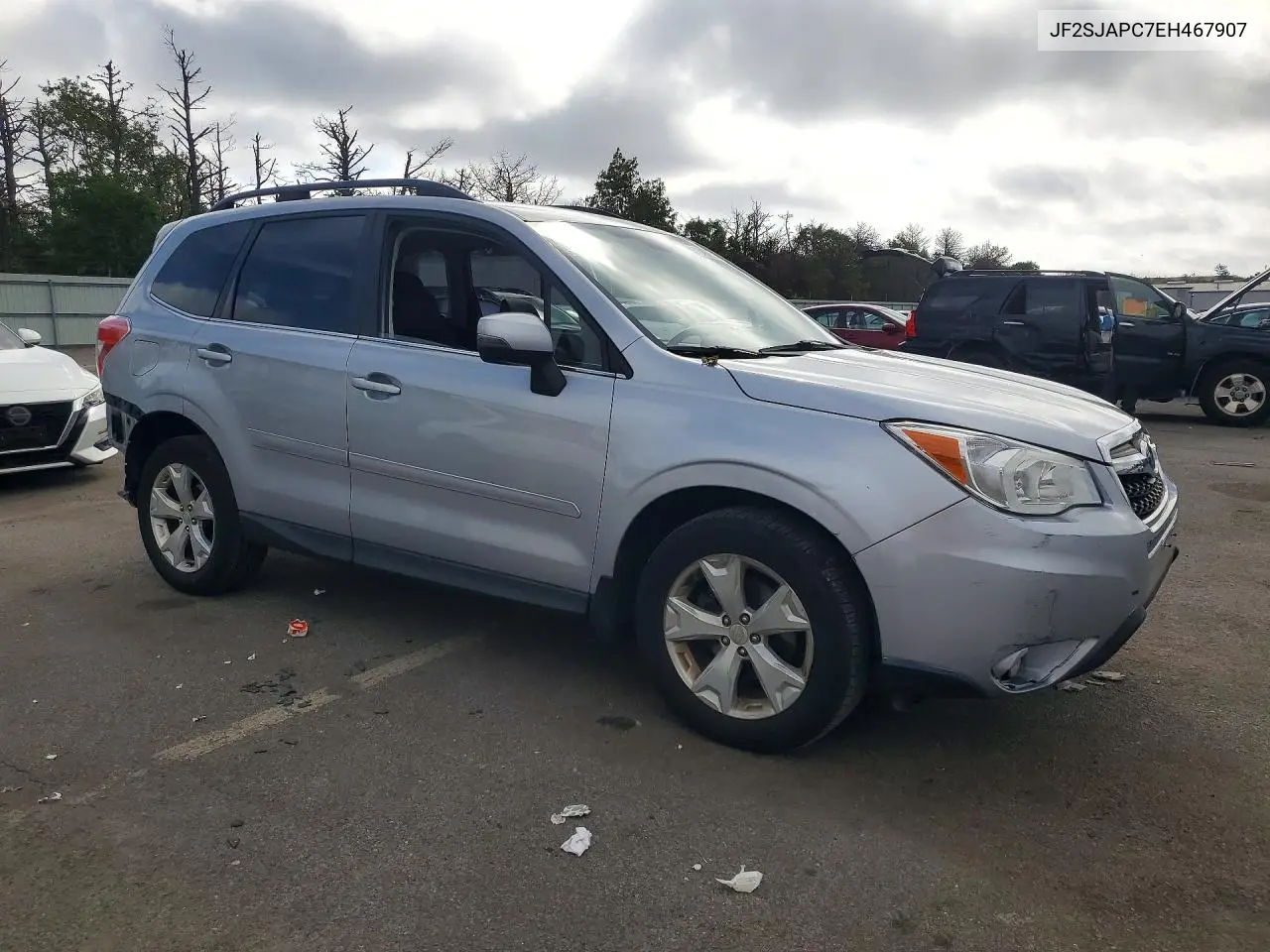 2014 SUBARU FORESTER VIN JF2SJAPC7EH467907 — фото 4