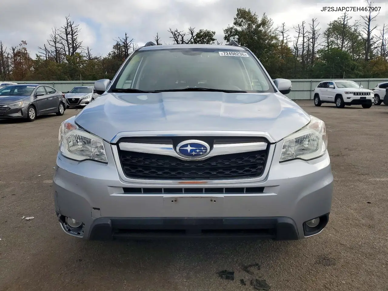 2014 SUBARU FORESTER VIN JF2SJAPC7EH467907 — фото 5