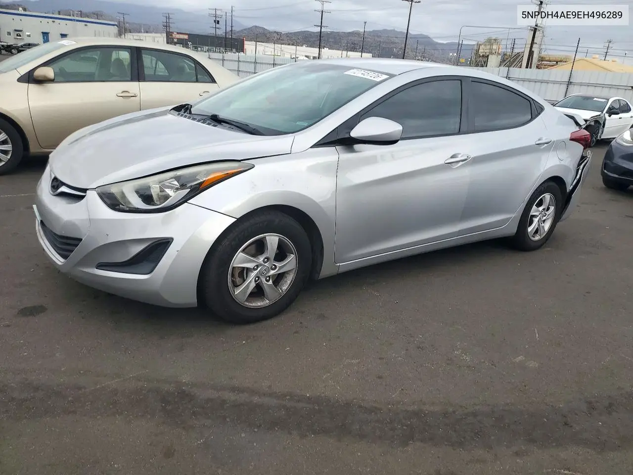 HYUNDAI ELANTRA 2014, VIN 5NPDH4AE9EH496289