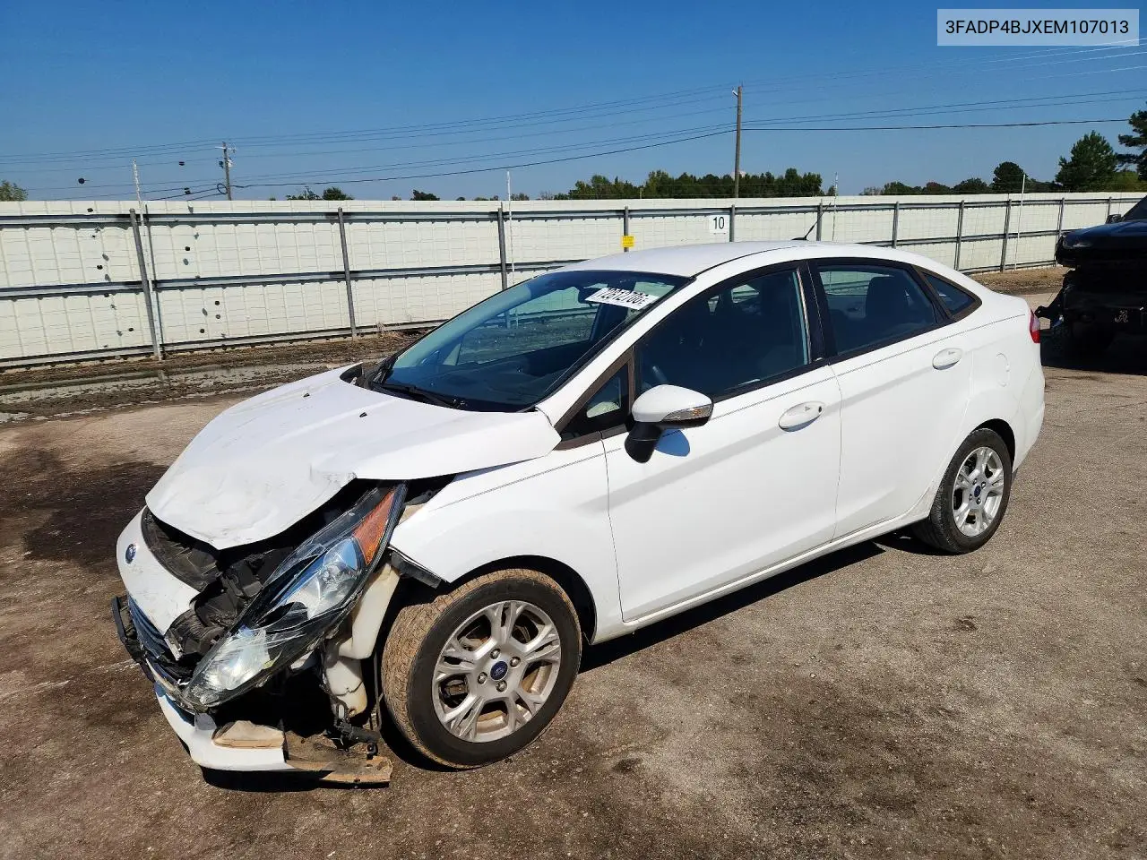FORD FIESTA 2014, VIN 3FADP4BJXEM107013