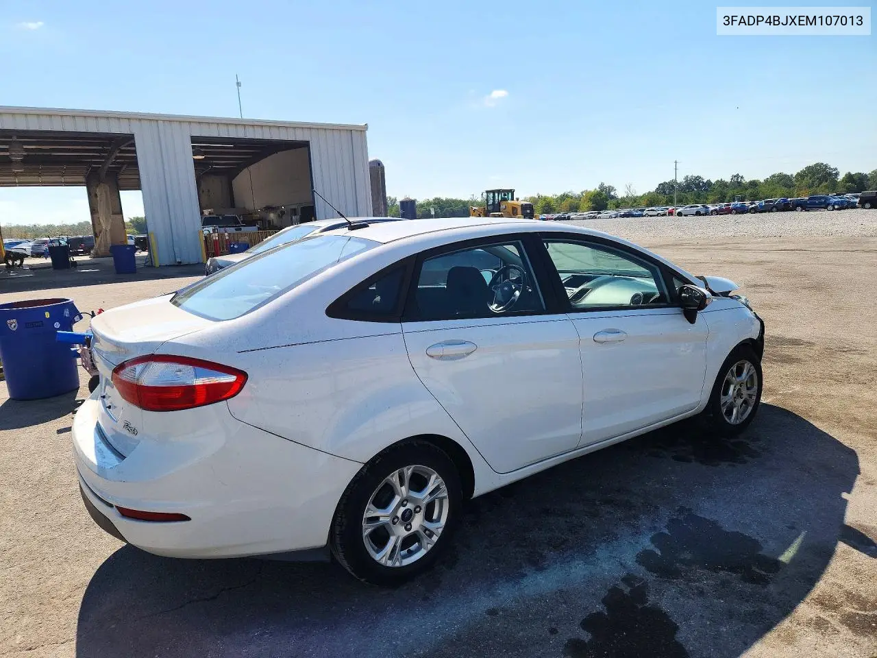 2014 FORD FIESTA VIN 3FADP4BJXEM107013 — фото 3