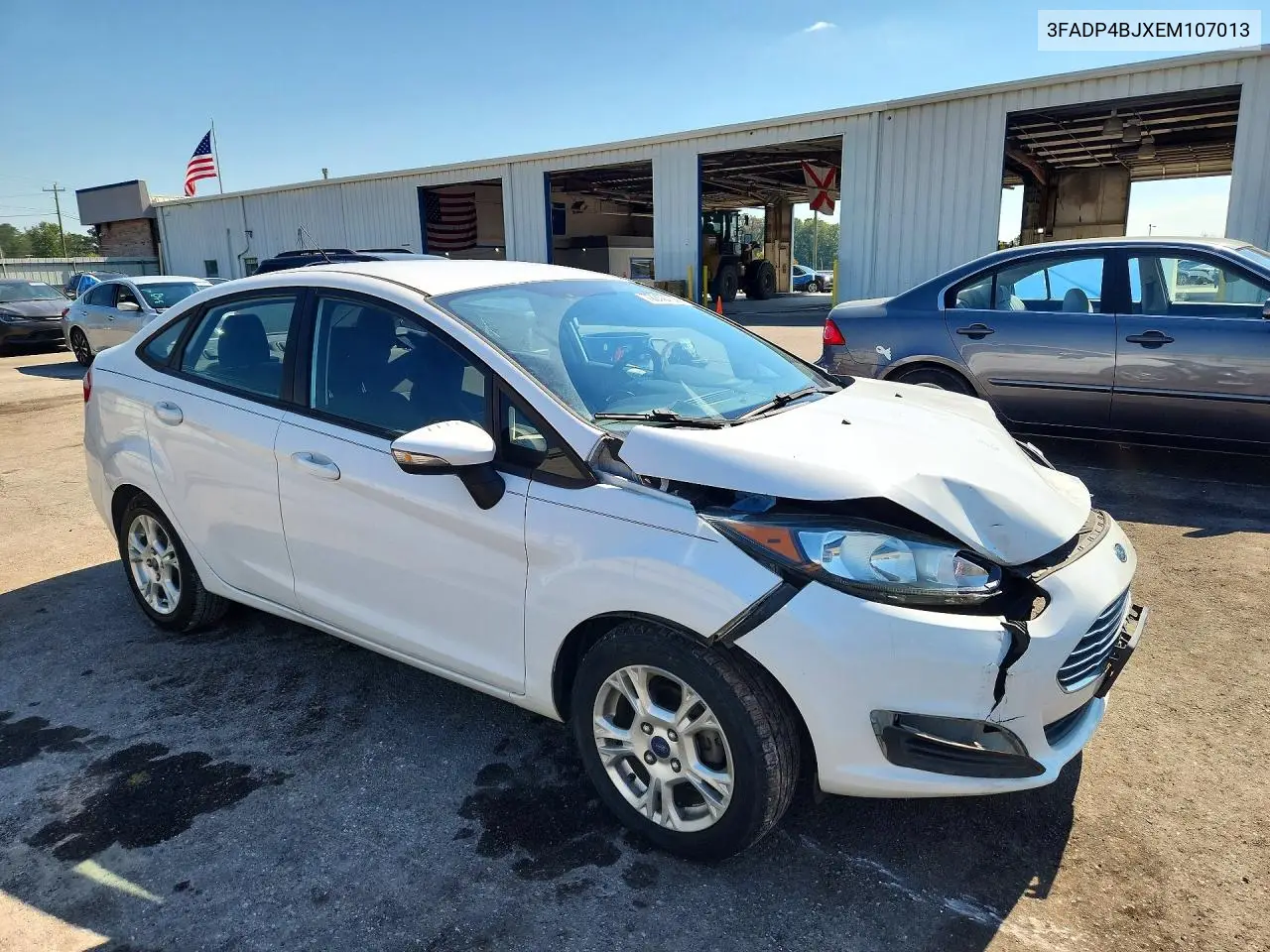 2014 FORD FIESTA VIN 3FADP4BJXEM107013 — фото 4