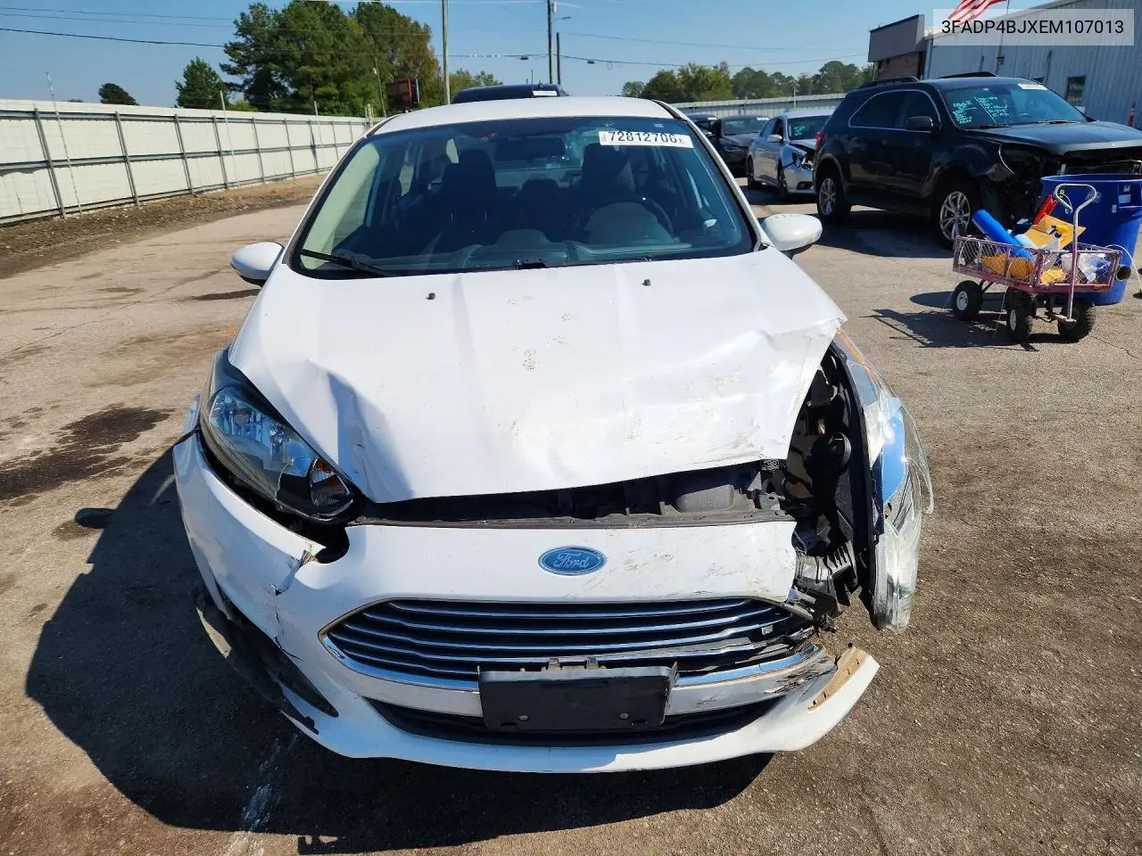 2014 FORD FIESTA VIN 3FADP4BJXEM107013 — фото 5