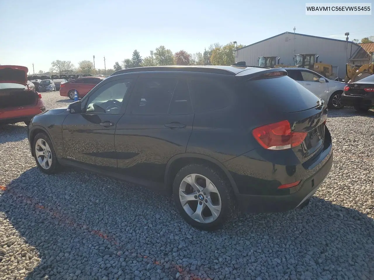 2014 BMW X1 VIN WBAVM1C56EVW55455 — фото 2