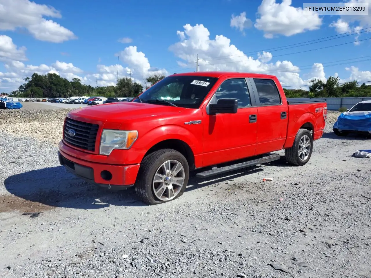 FORD F-150 2014, VIN 1FTEW1CM2EFC13299