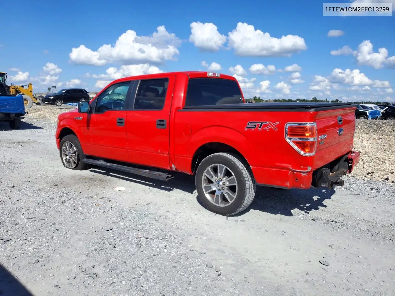 2014 FORD F-150 VIN 1FTEW1CM2EFC13299 — фото 2