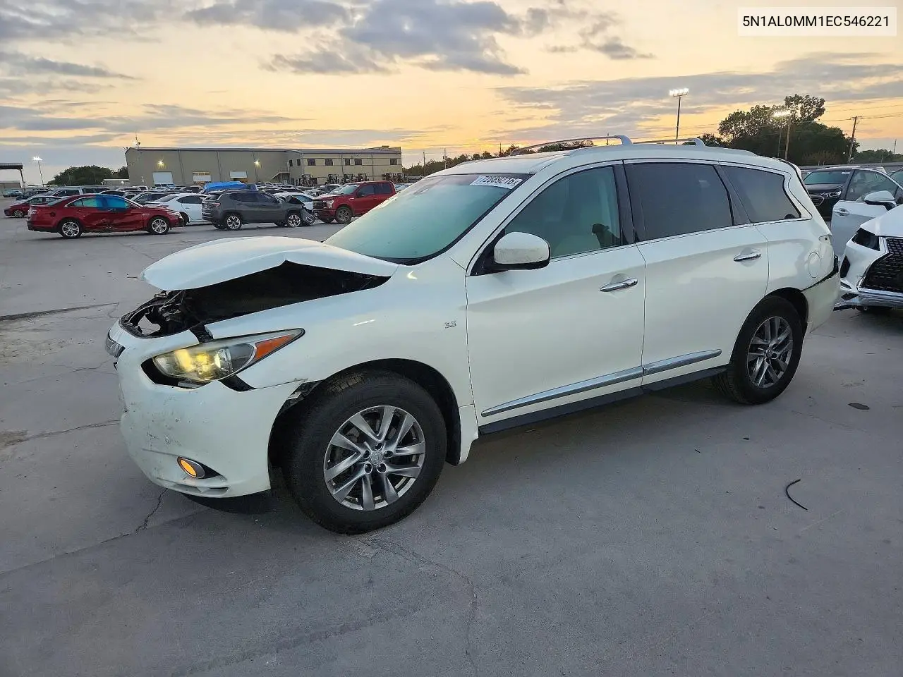 INFINITI QX60 2014, VIN 5N1AL0MM1EC546221