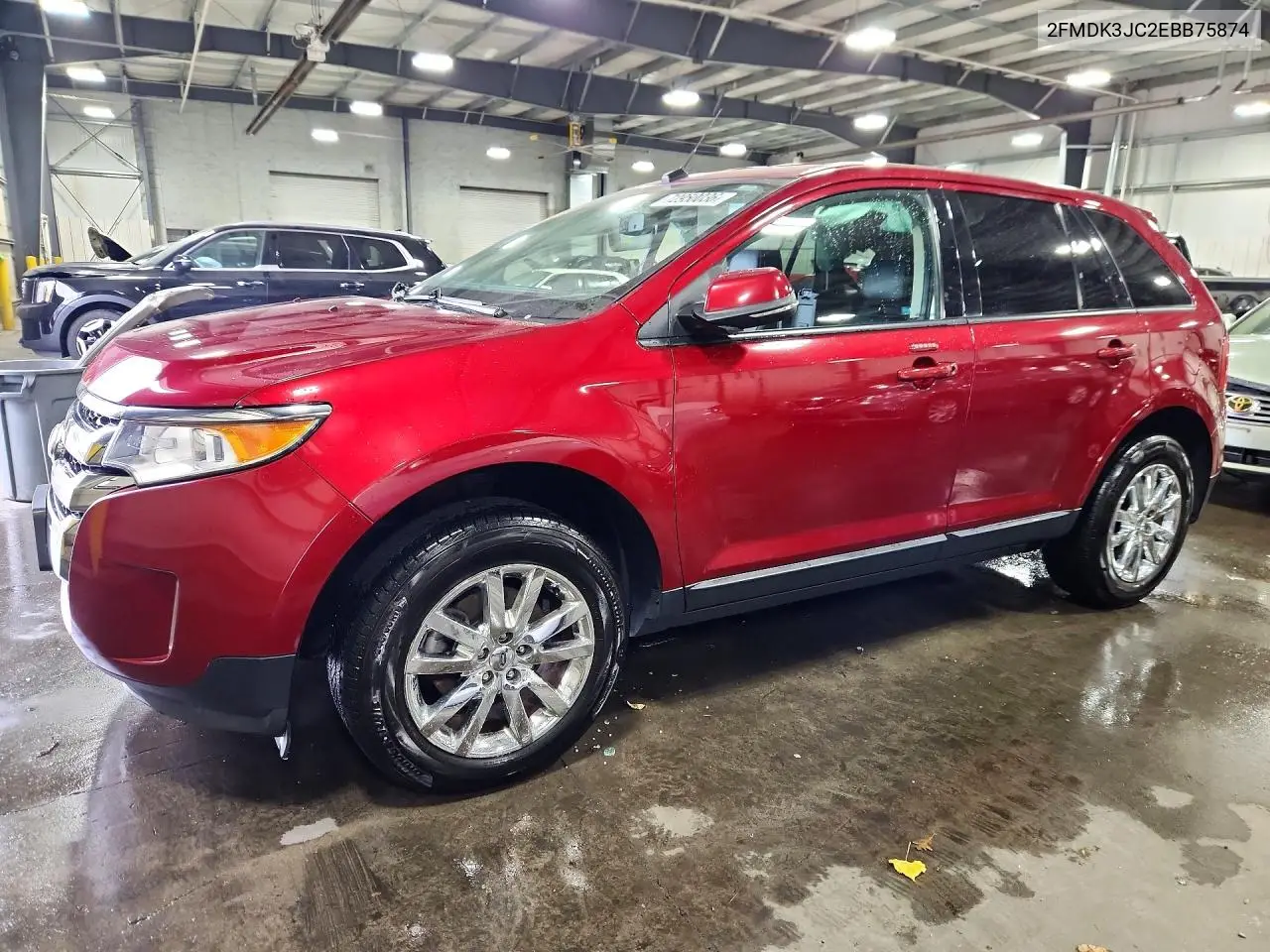 FORD EDGE 2014, VIN 2FMDK3JC2EBB75874