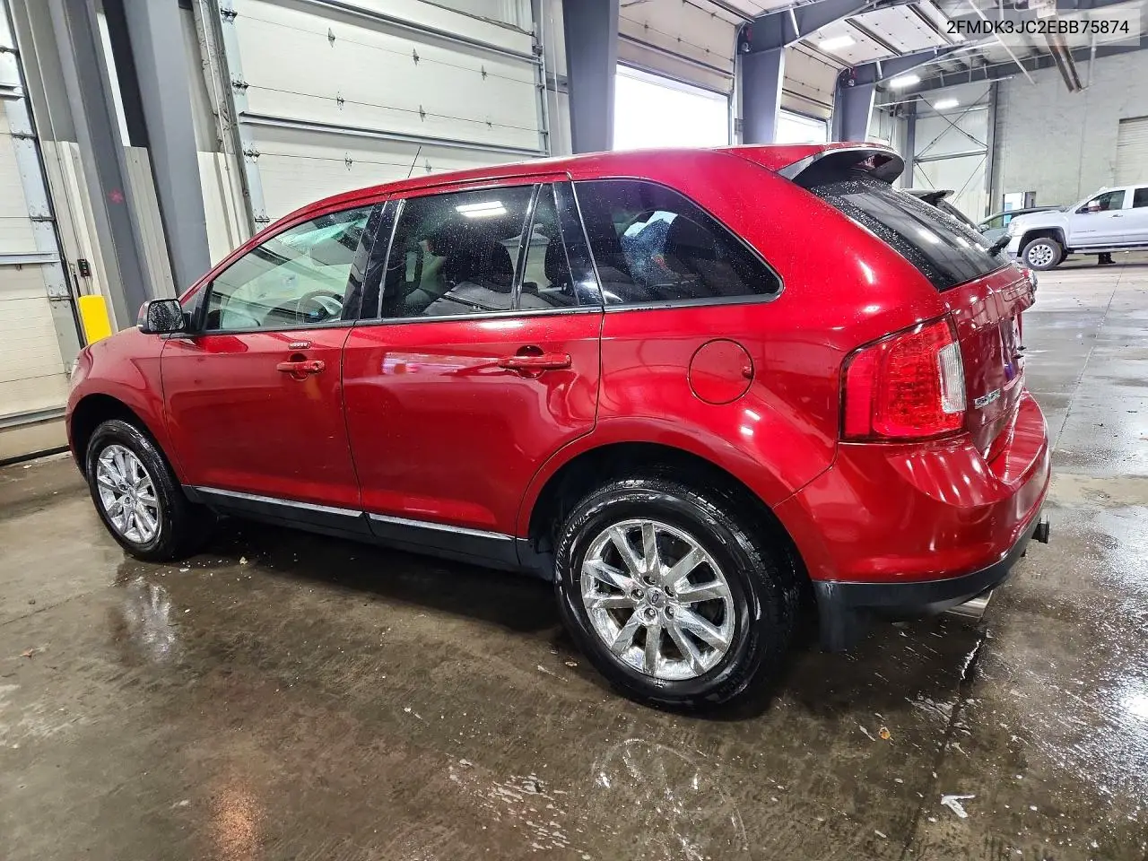 2014 FORD EDGE VIN 2FMDK3JC2EBB75874 — фото 2
