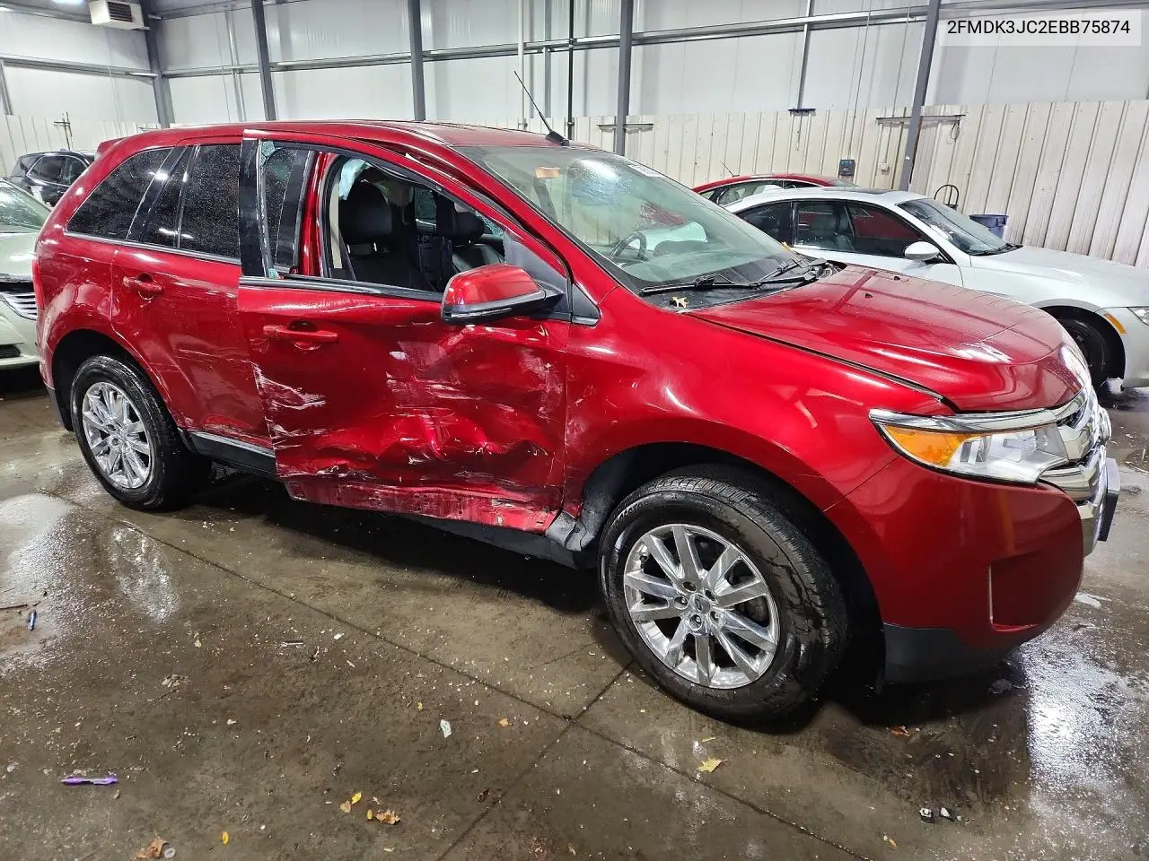 2014 FORD EDGE VIN 2FMDK3JC2EBB75874 — фото 4