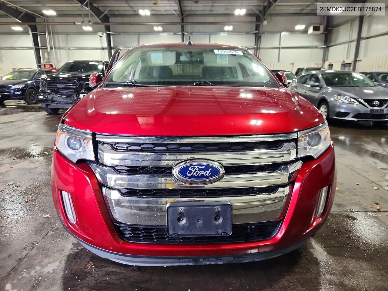 2014 FORD EDGE VIN 2FMDK3JC2EBB75874 — фото 5