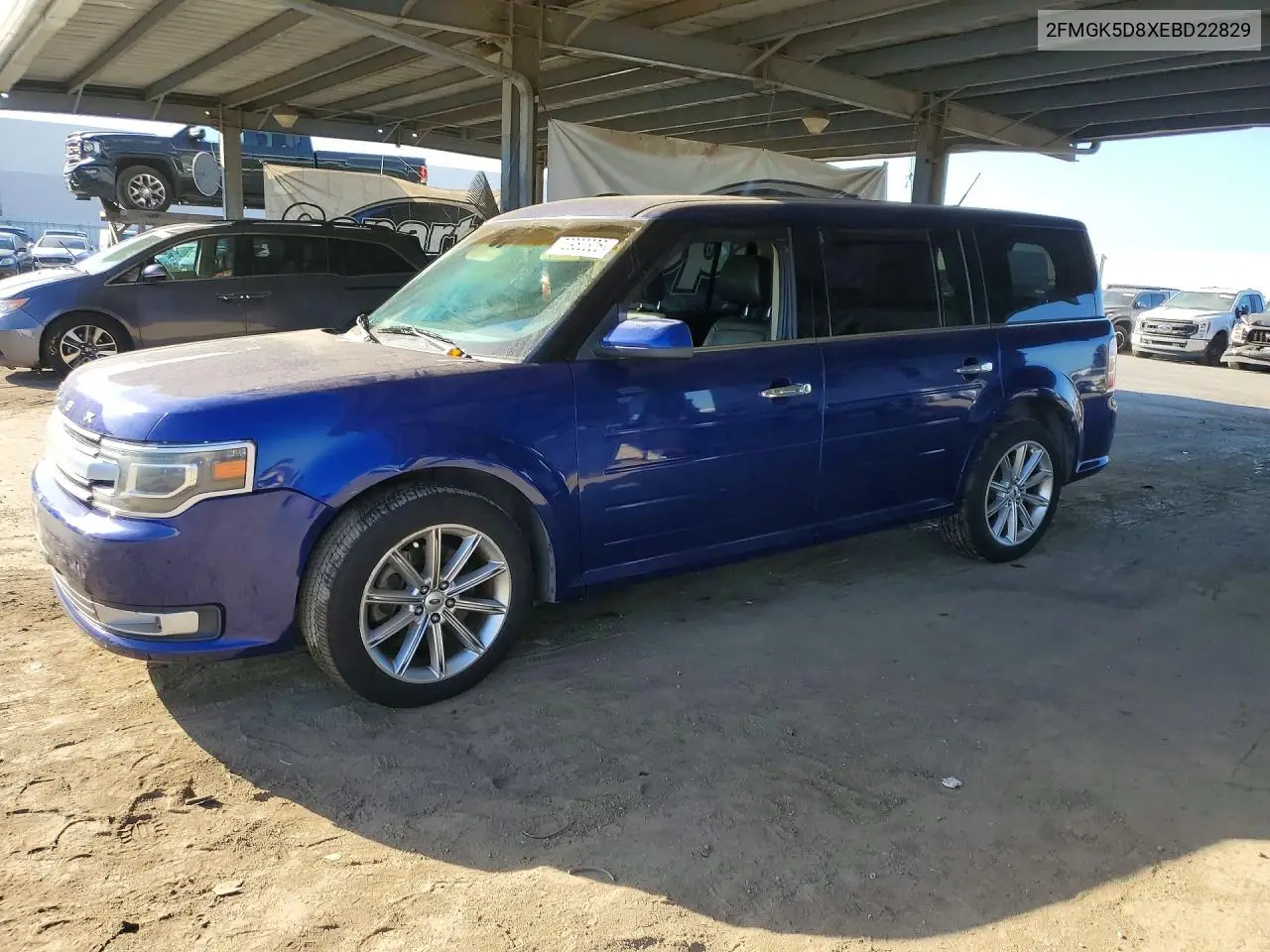 FORD FLEX 2014, VIN 2FMGK5D8XEBD22829