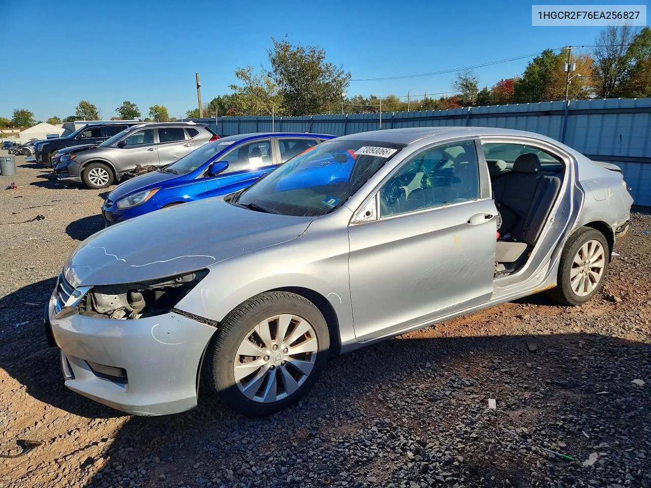 HONDA ACCORD 2014, VIN 1HGCR2F76EA256827