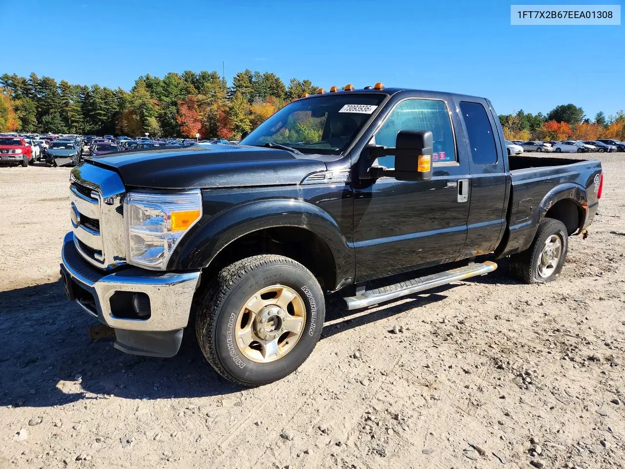 FORD F250 2014, VIN 1FT7X2B67EEA01308