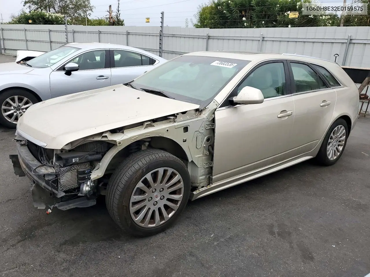 CADILLAC CTS 2014, VIN 1G6DH8E32E0159575