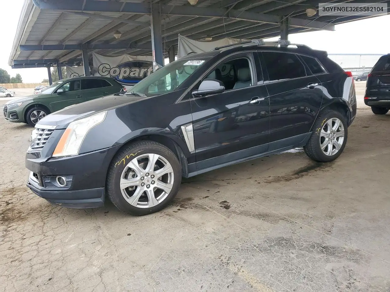 CADILLAC SRX 2014, VIN 3GYFNGE32ES582104