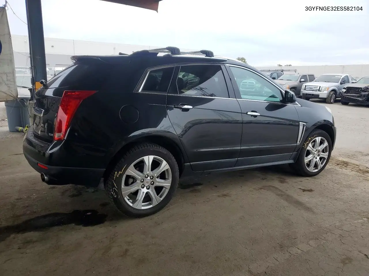 2014 CADILLAC SRX VIN 3GYFNGE32ES582104 — фото 3