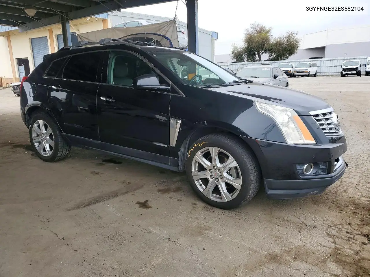 2014 CADILLAC SRX VIN 3GYFNGE32ES582104 — фото 4