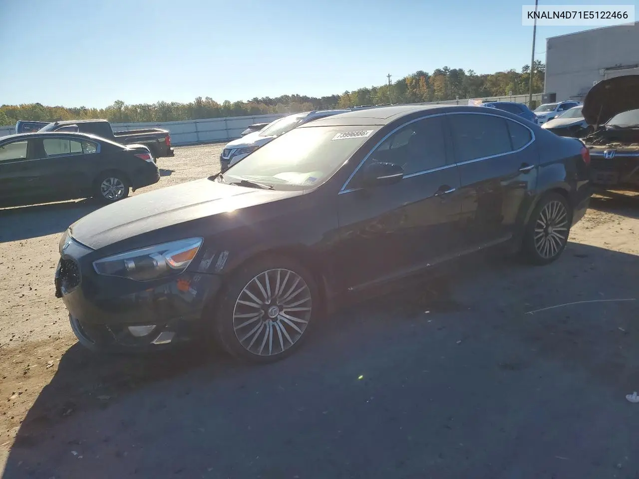 KIA CADENZA 2014, VIN KNALN4D71E5122466