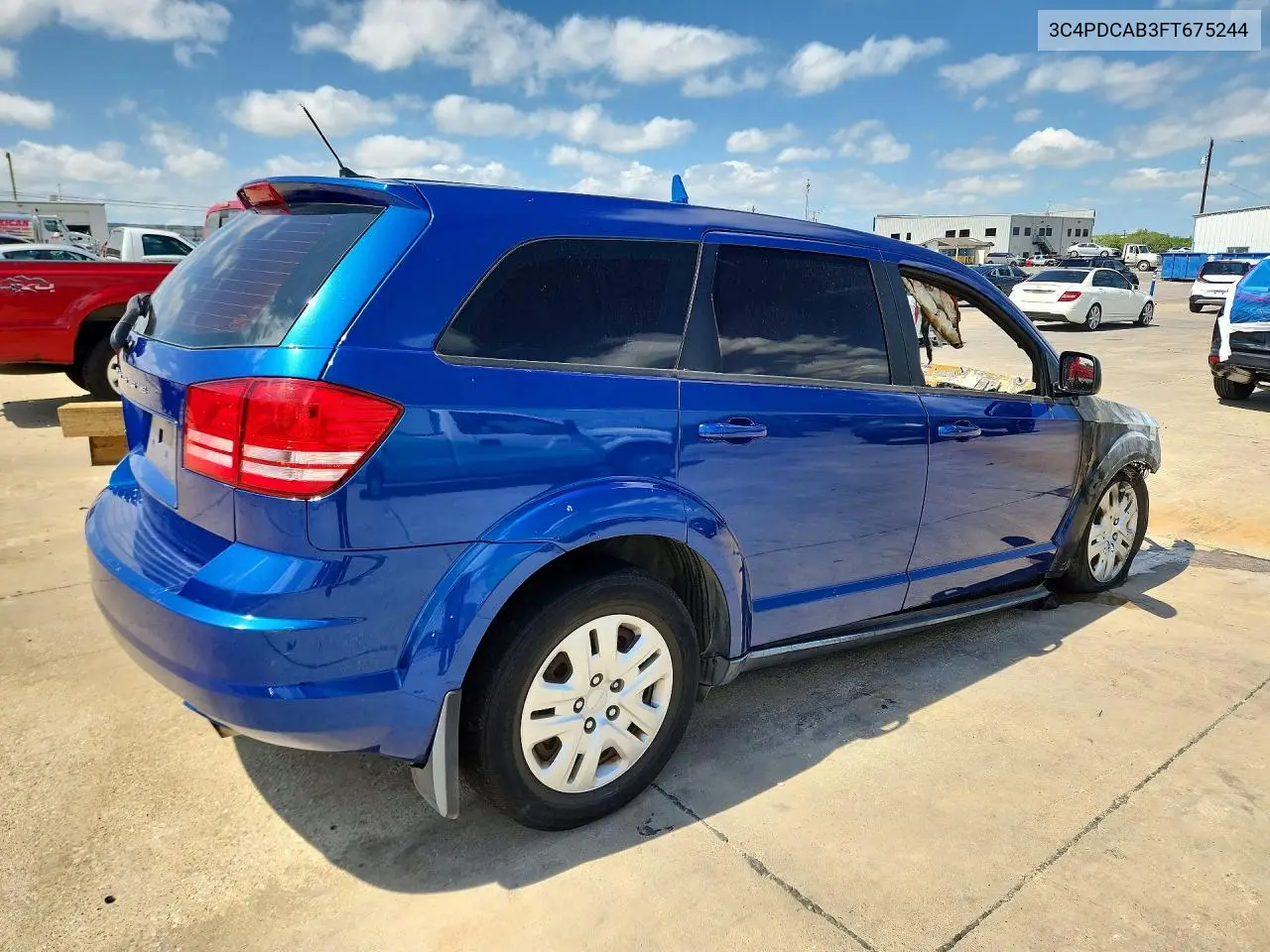 2015 DODGE JOURNEY VIN 3C4PDCAB3FT675244 — фото 5