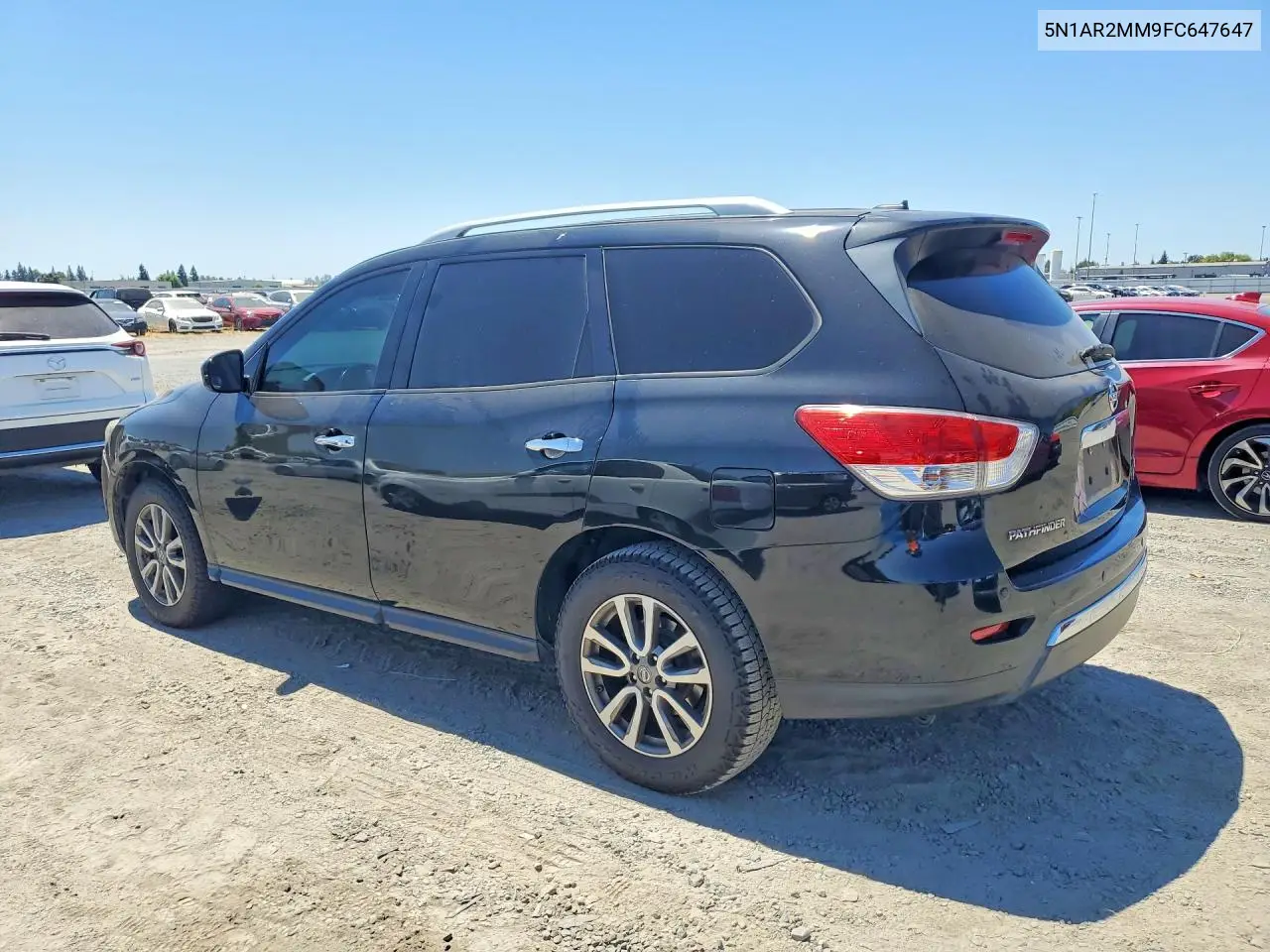 2015 NISSAN PATHFINDER VIN 5N1AR2MM9FC647647 — фото 3