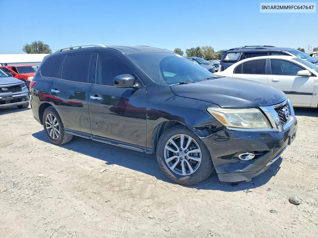 2015 NISSAN PATHFINDER VIN 5N1AR2MM9FC647647 — фото 4