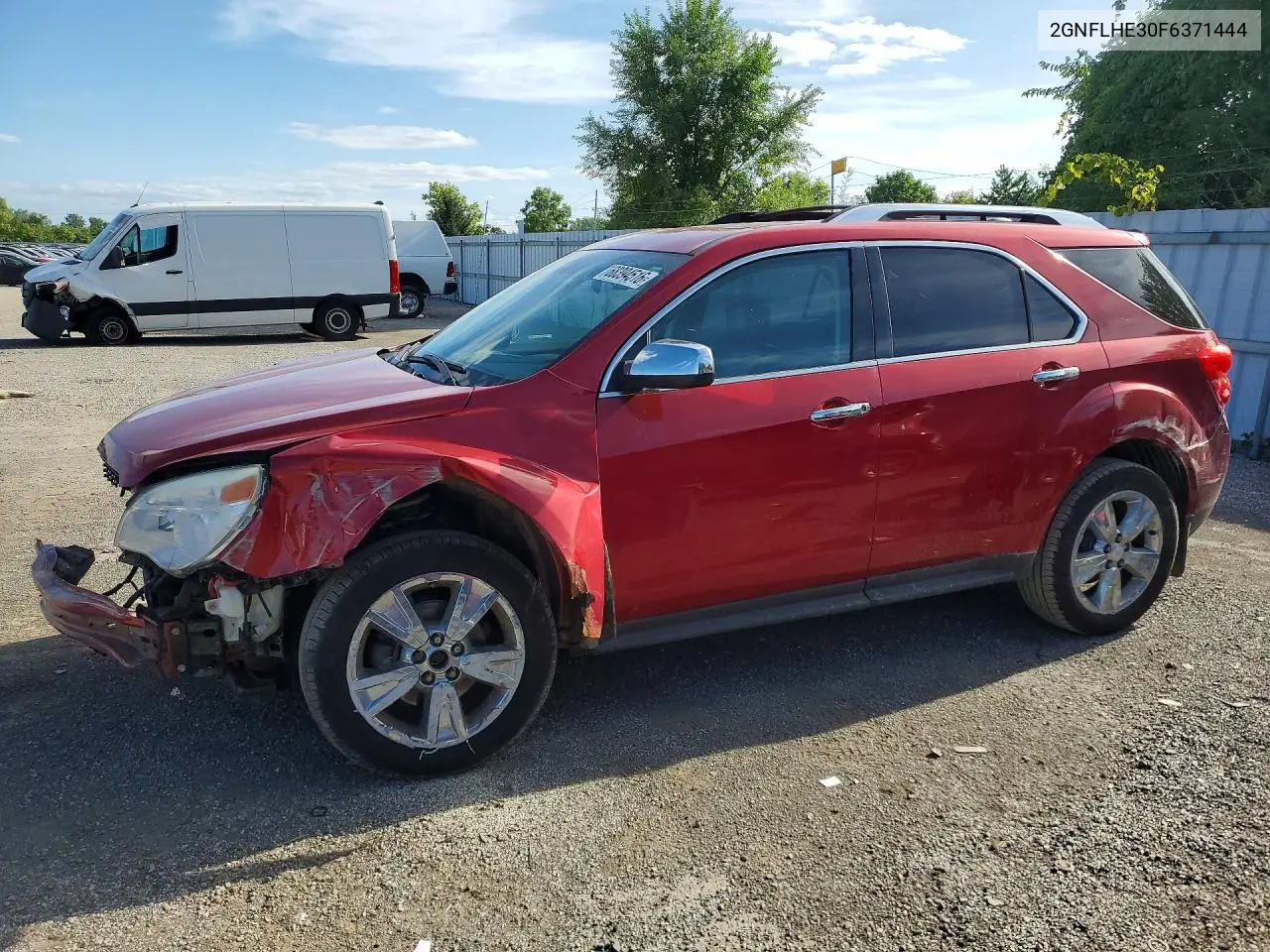 CHEVROLET EQUINOX 2015, VIN 2GNFLHE30F6371444