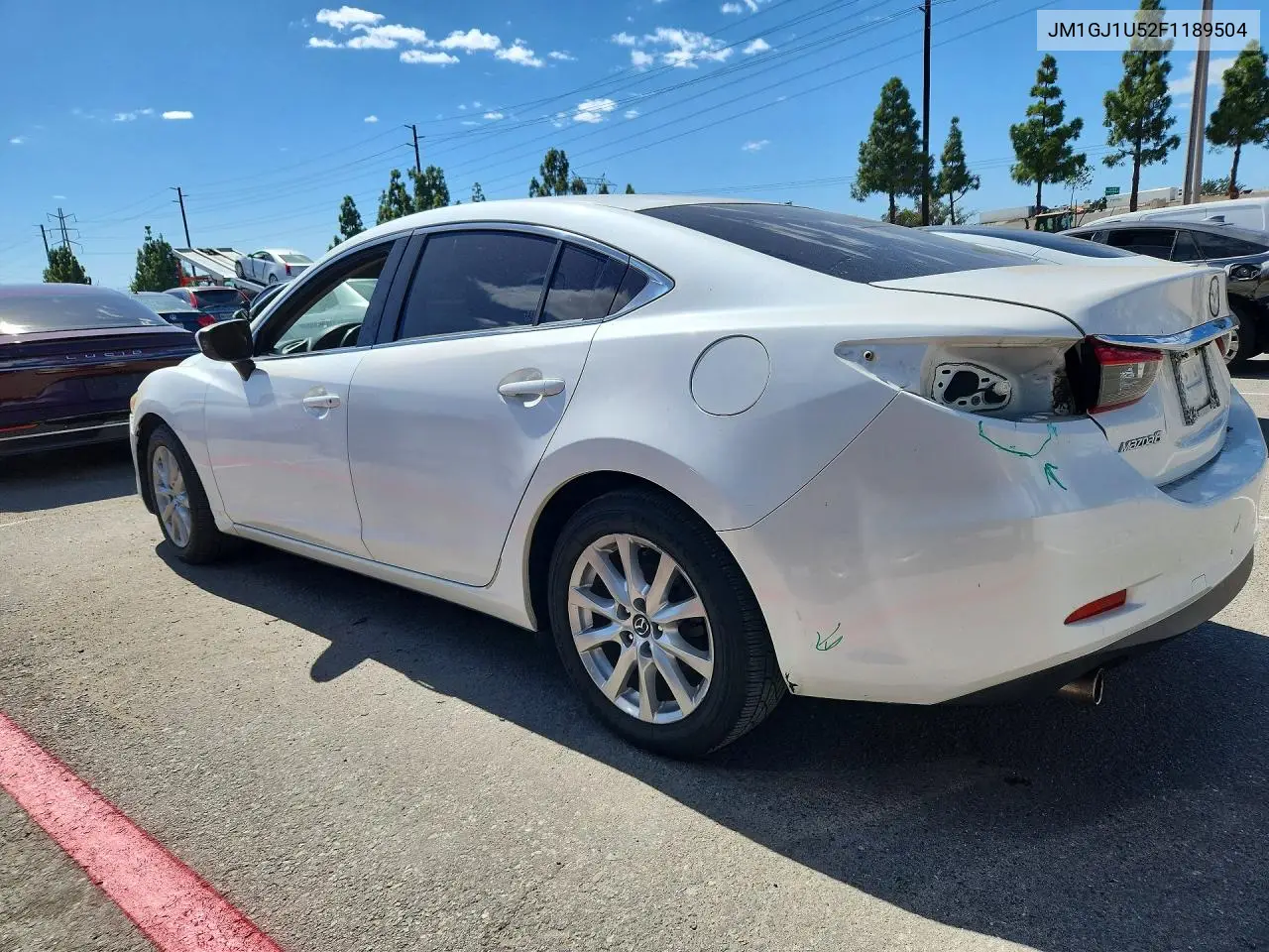 2015 MAZDA 6 VIN JM1GJ1U52F1189504 — фото 3