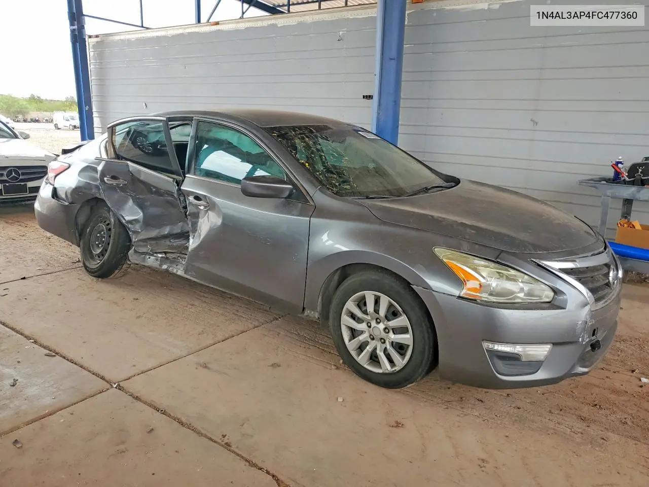 2015 NISSAN ALTIMA VIN 1N4AL3AP4FC477360 — фото 4