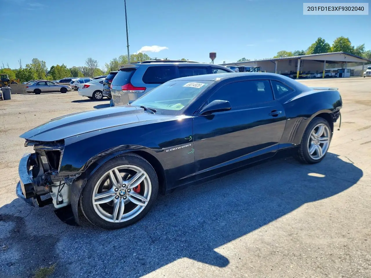 CHEVROLET CAMARO 2015, VIN 2G1FD1E3XF9302040