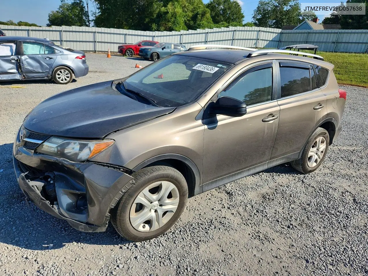 TOYOTA RAV 4 2015, VIN JTMZFREV2FD057638