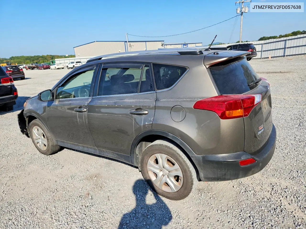 2015 TOYOTA RAV 4 VIN JTMZFREV2FD057638 — фото 2