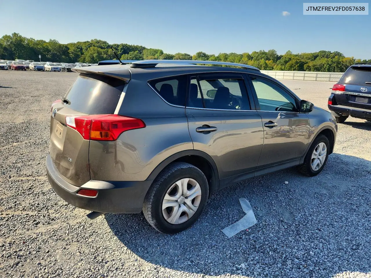 2015 TOYOTA RAV 4 VIN JTMZFREV2FD057638 — фото 3