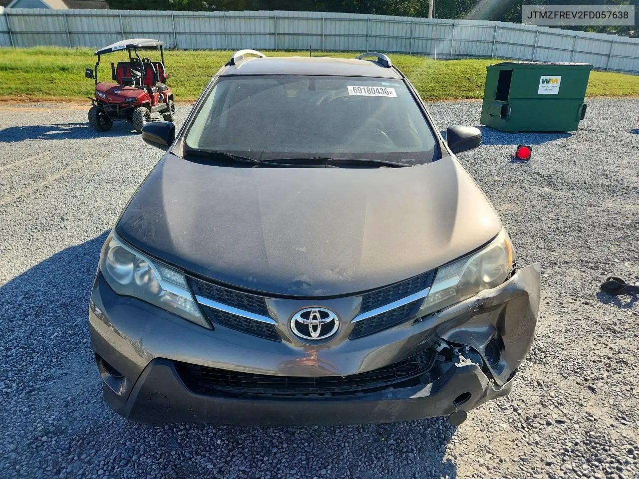 2015 TOYOTA RAV 4 VIN JTMZFREV2FD057638 — фото 5