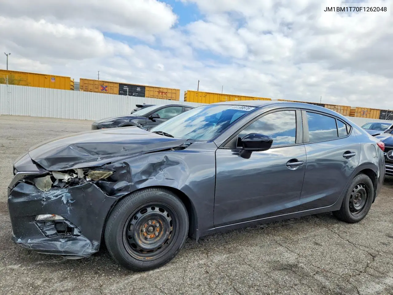 MAZDA 3 2015, VIN JM1BM1T70F1262048