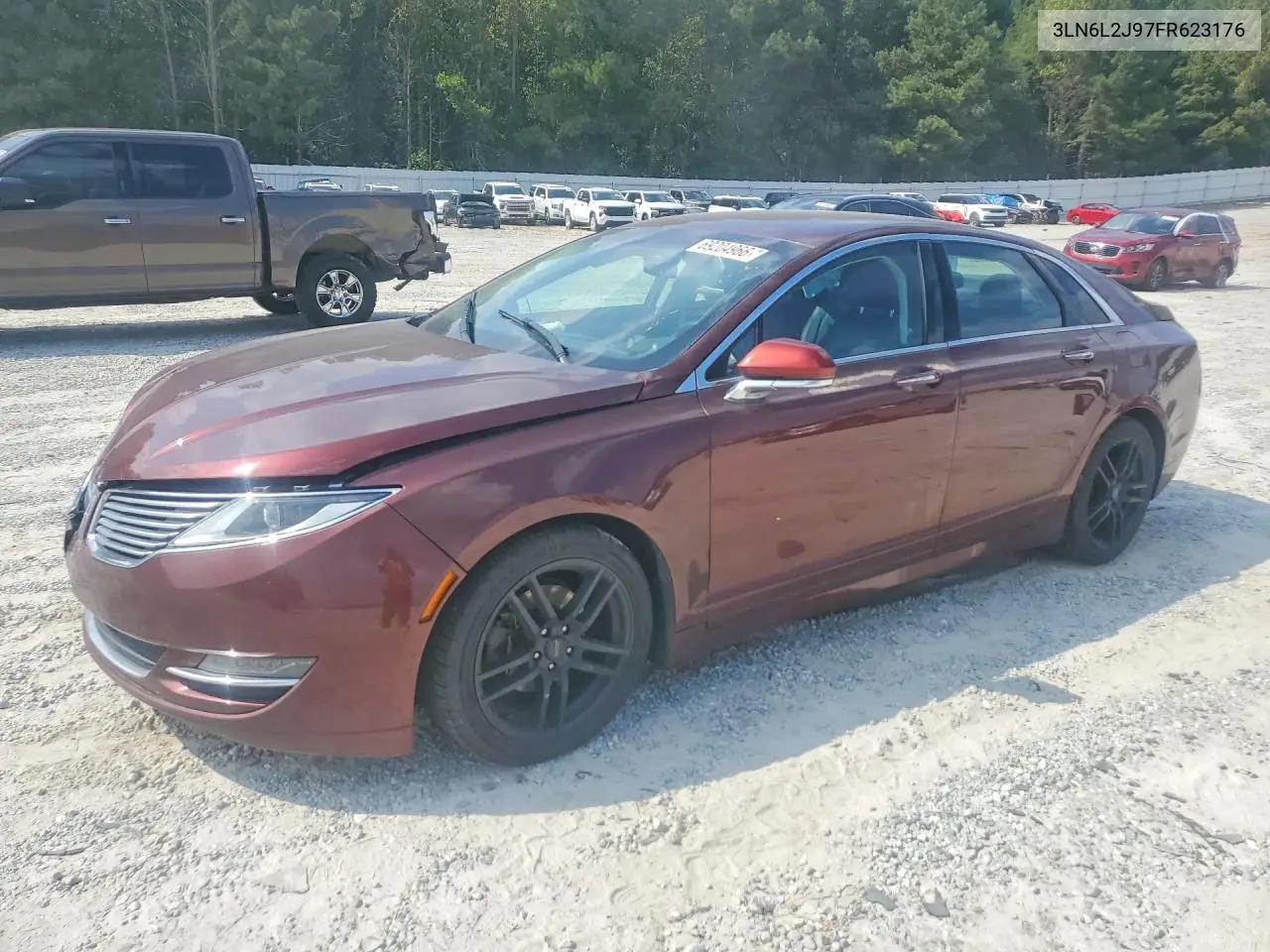 LINCOLN MKZ 2015, VIN 3LN6L2J97FR623176