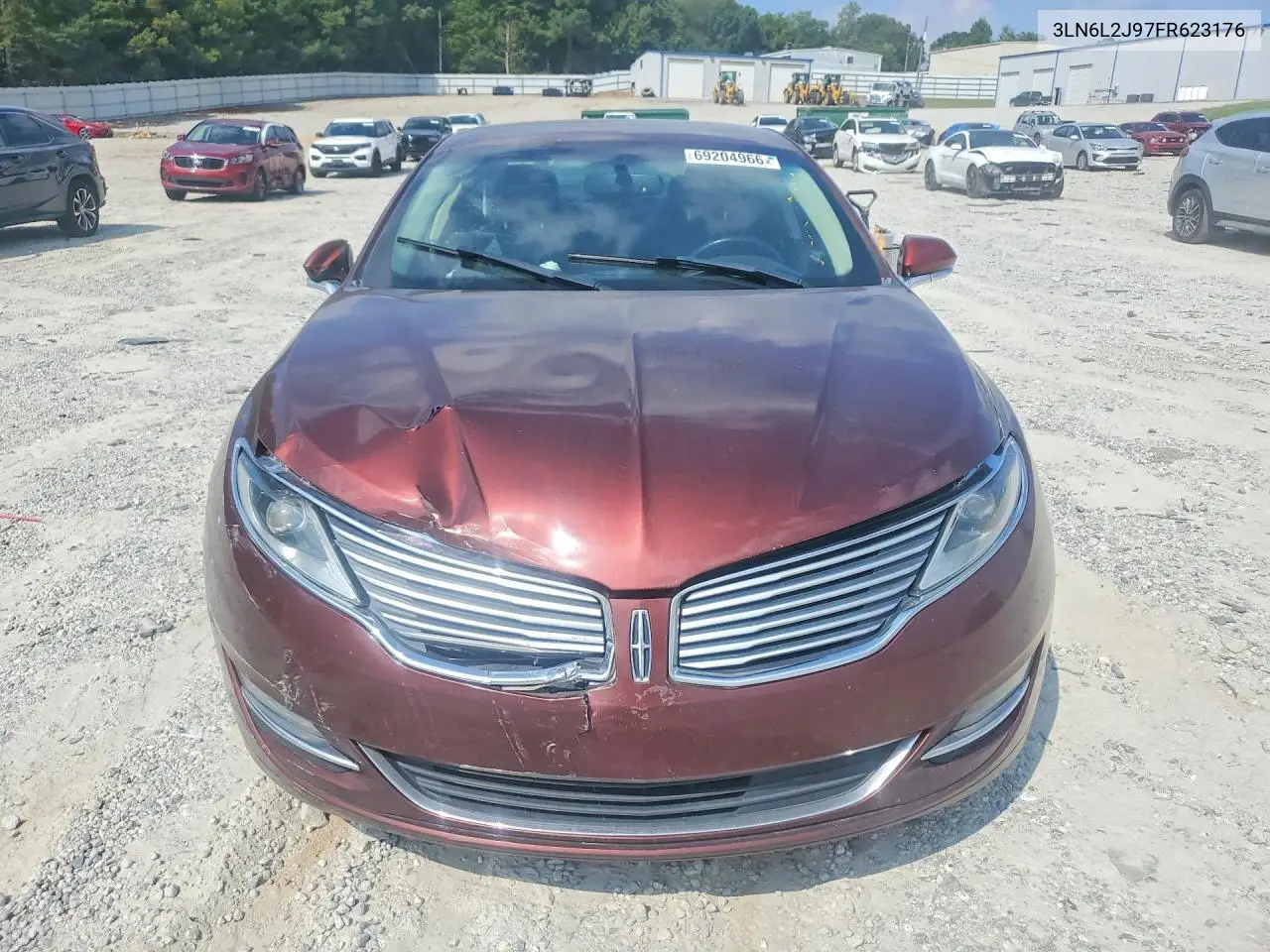 2015 LINCOLN MKZ VIN 3LN6L2J97FR623176 — фото 5